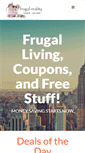 Mobile Screenshot of frugalreality.com